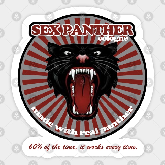 Sex Panther Cologne Sticker by PopCultureShirts